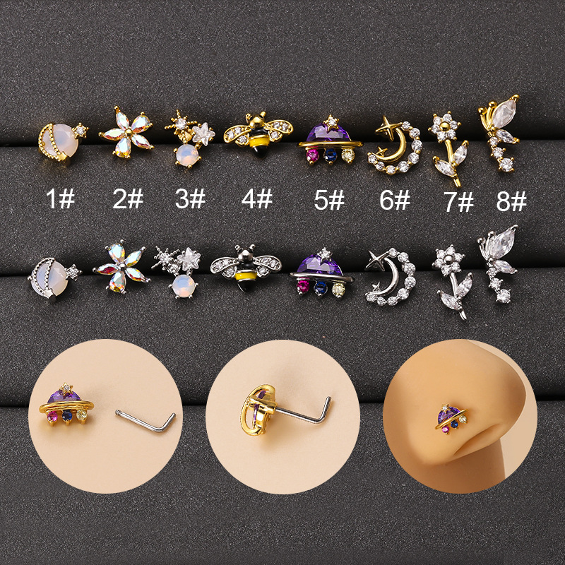 Body Jewelry Indian - 20G Fashion 316L Surgical Stainless Steel