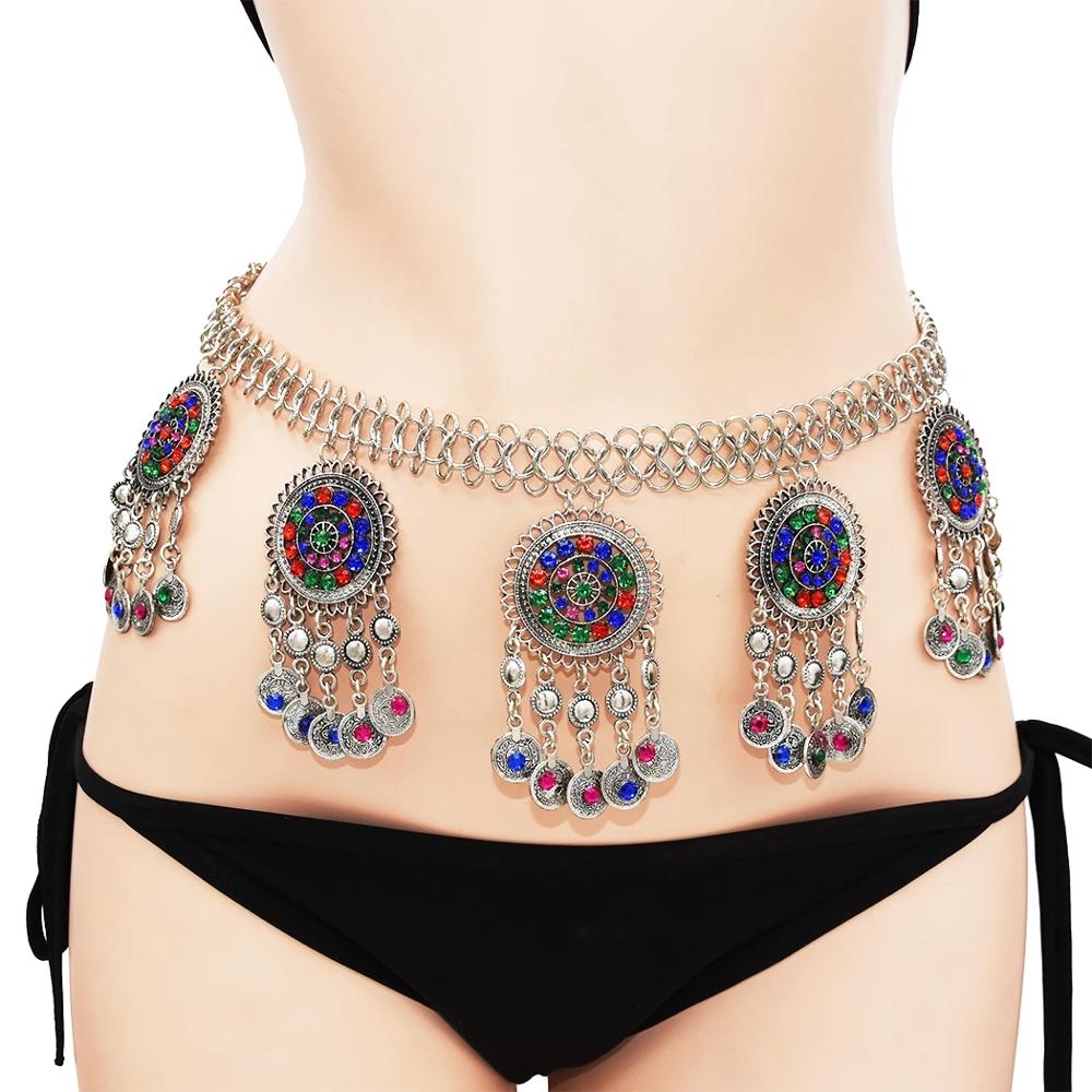 Body Jewelry Indian - Turkey Sexy Ladies Belly Waist Chain