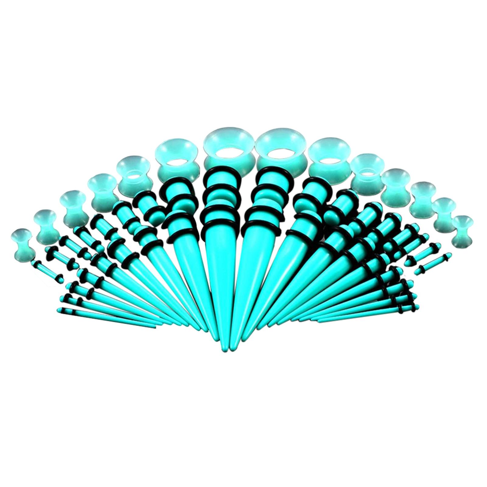 50 Pieces Multi Size Gauges Ki - Body Jewelry Gauge Sizes ulasan dan harga