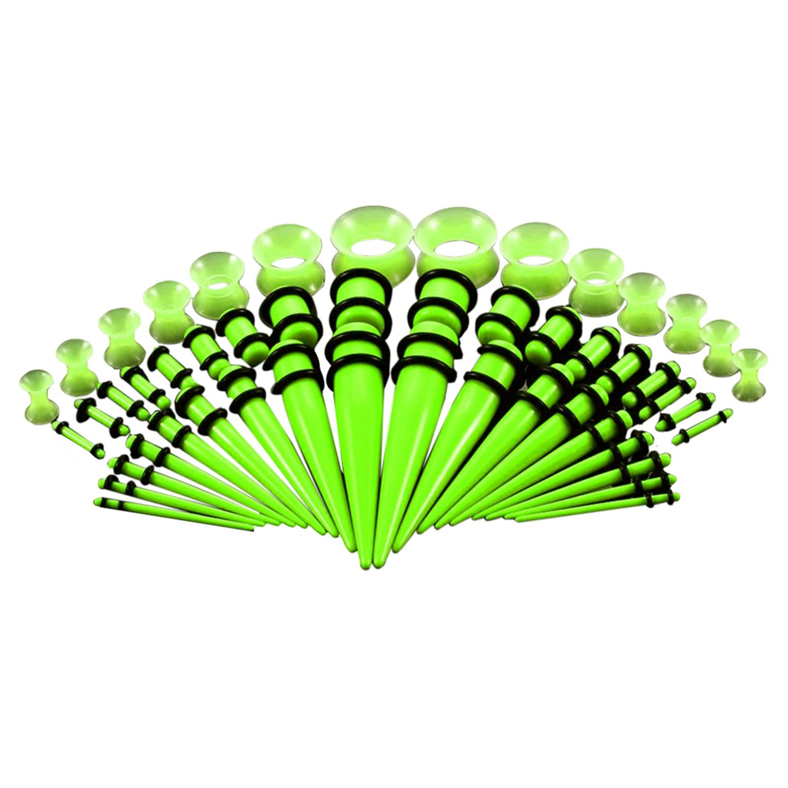 50 Pieces Multi Size Gauges Ki - Body Jewelry Gauge Sizes ulasan dan harga