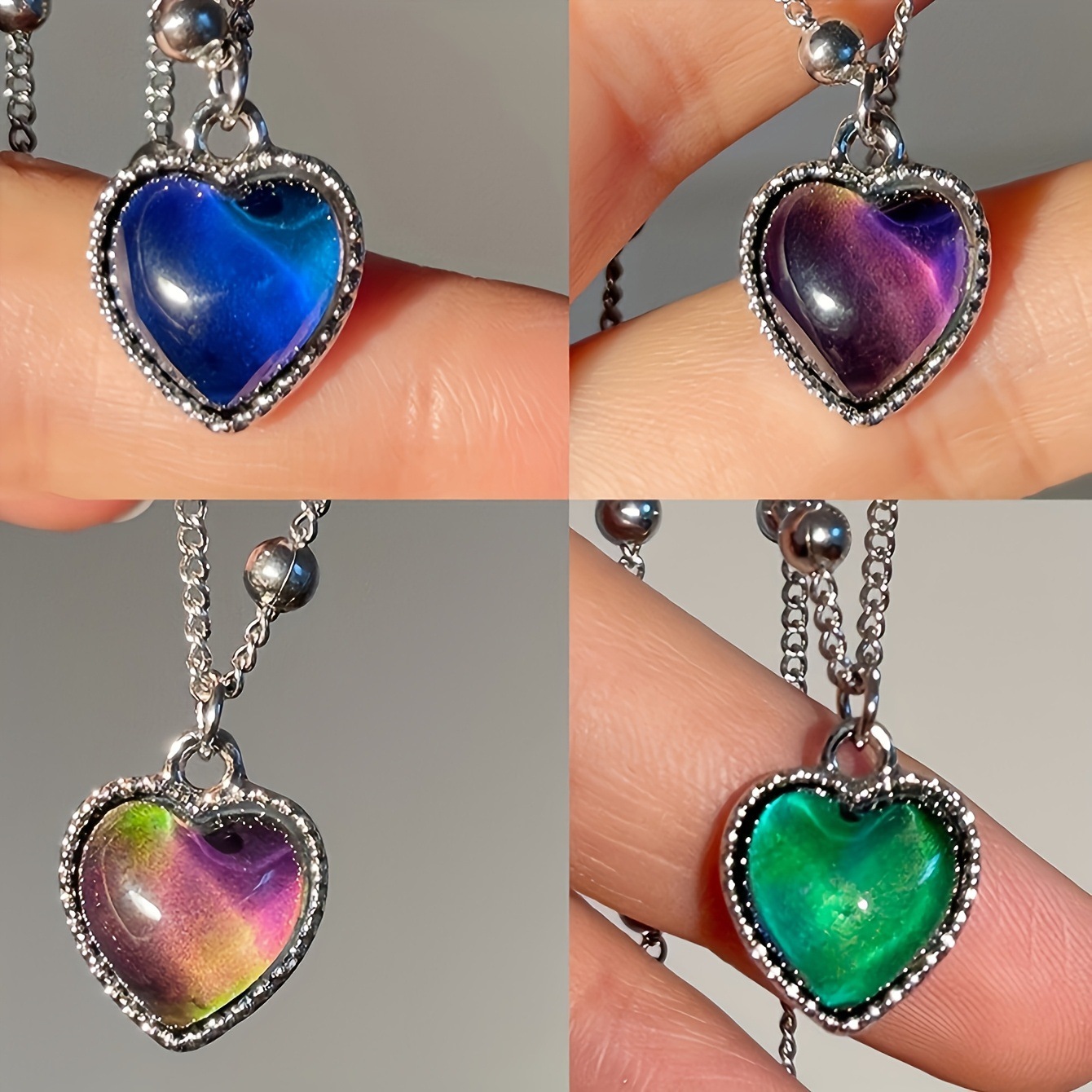 Thermochromic Mood Monitor Hea - Body Jewelry Websites ulasan dan harga