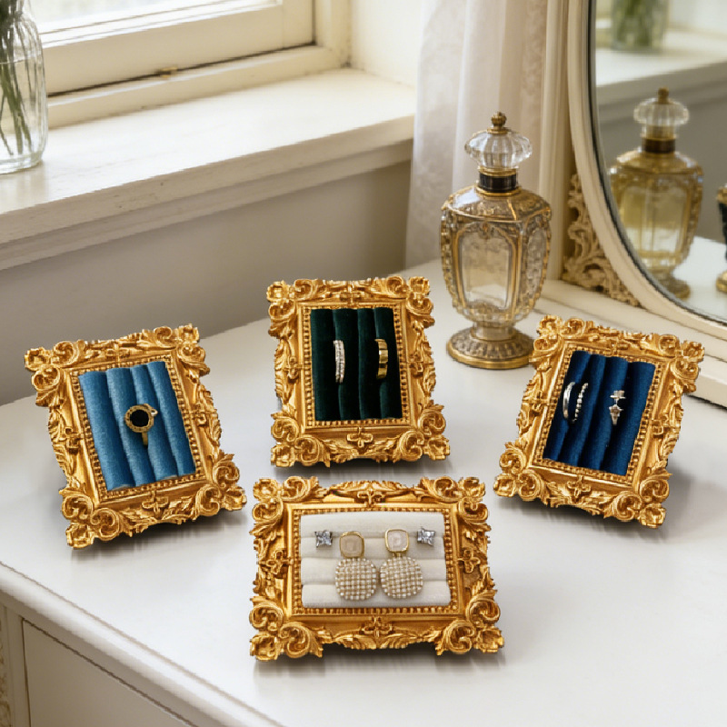 Vintage Picture Frame Ring Dis - Body Jewelry Websites ulasan dan harga