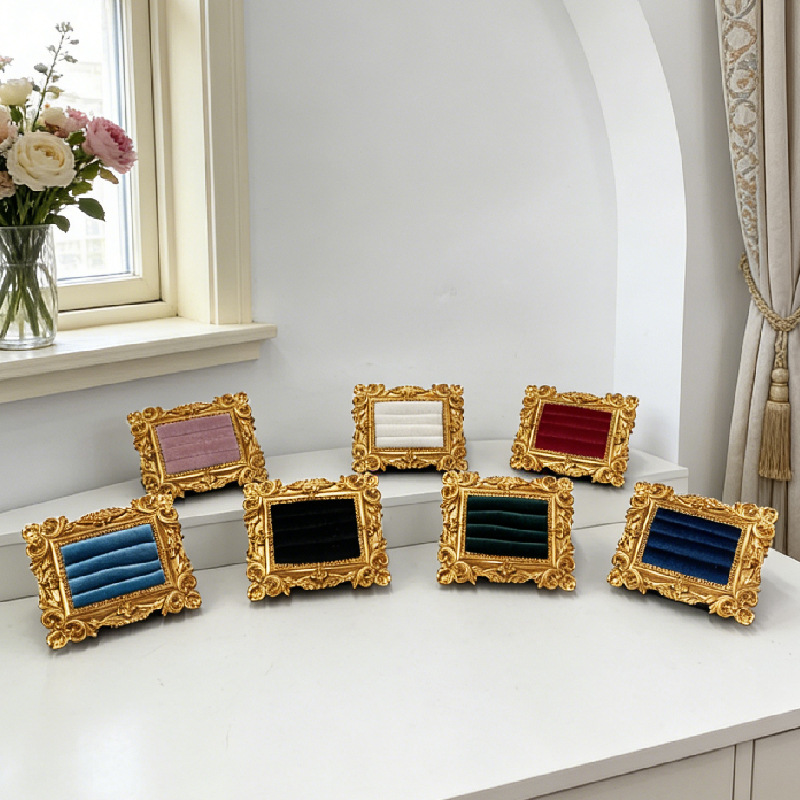 Vintage Picture Frame Ring Dis - Body Jewelry Websites ulasan dan harga