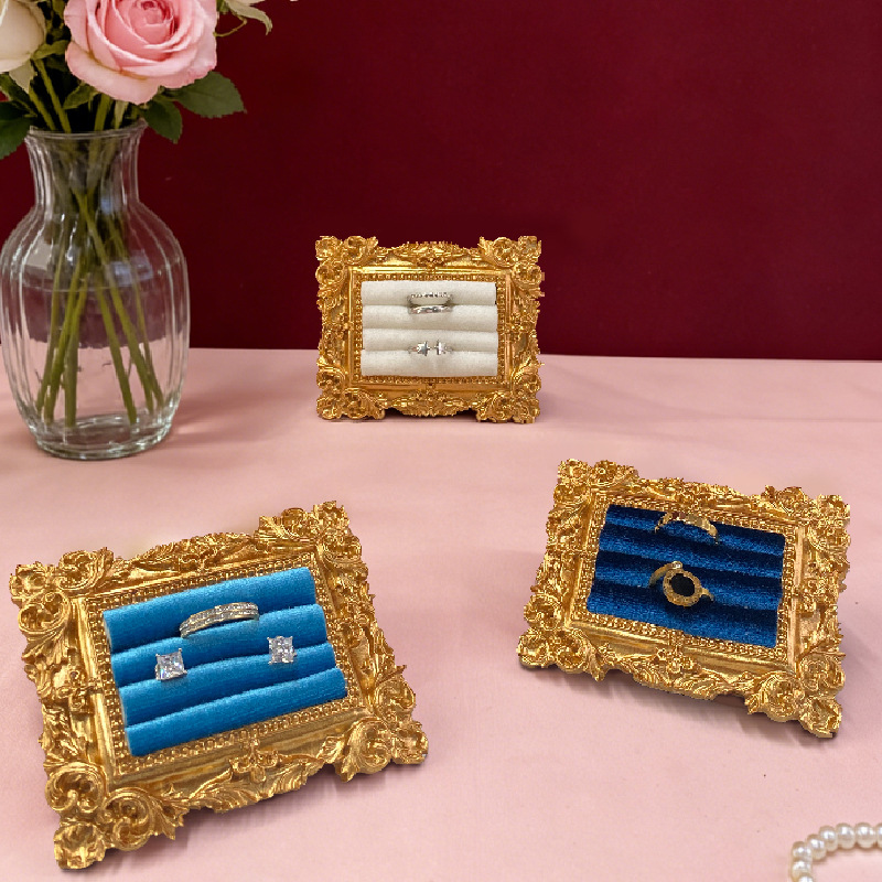 Vintage Picture Frame Ring Dis - Body Jewelry Websites ulasan dan harga