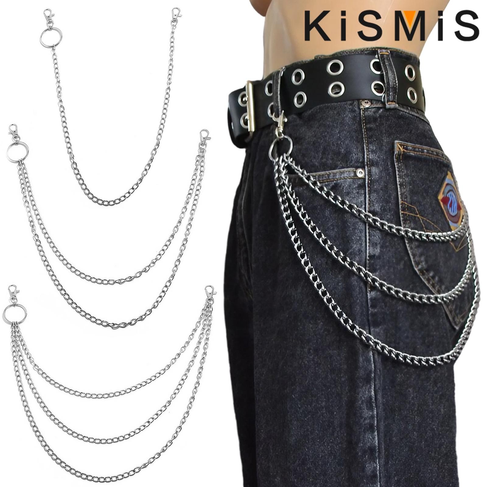 KISMIS 1PC Punk Street keychai - Body Jewelry Men ulasan dan harga
