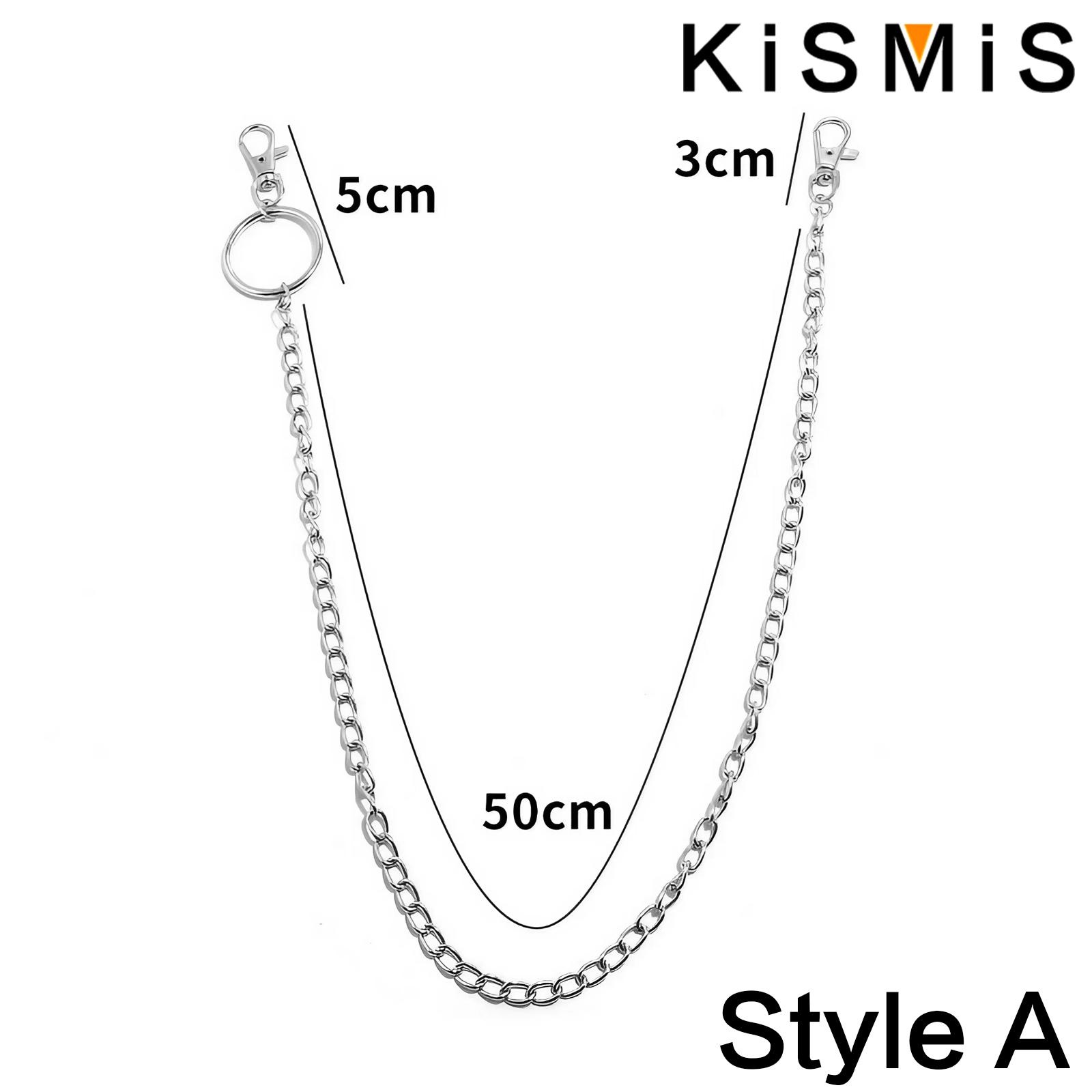 KISMIS 1PC Punk Street keychai - Body Jewelry Men ulasan dan harga