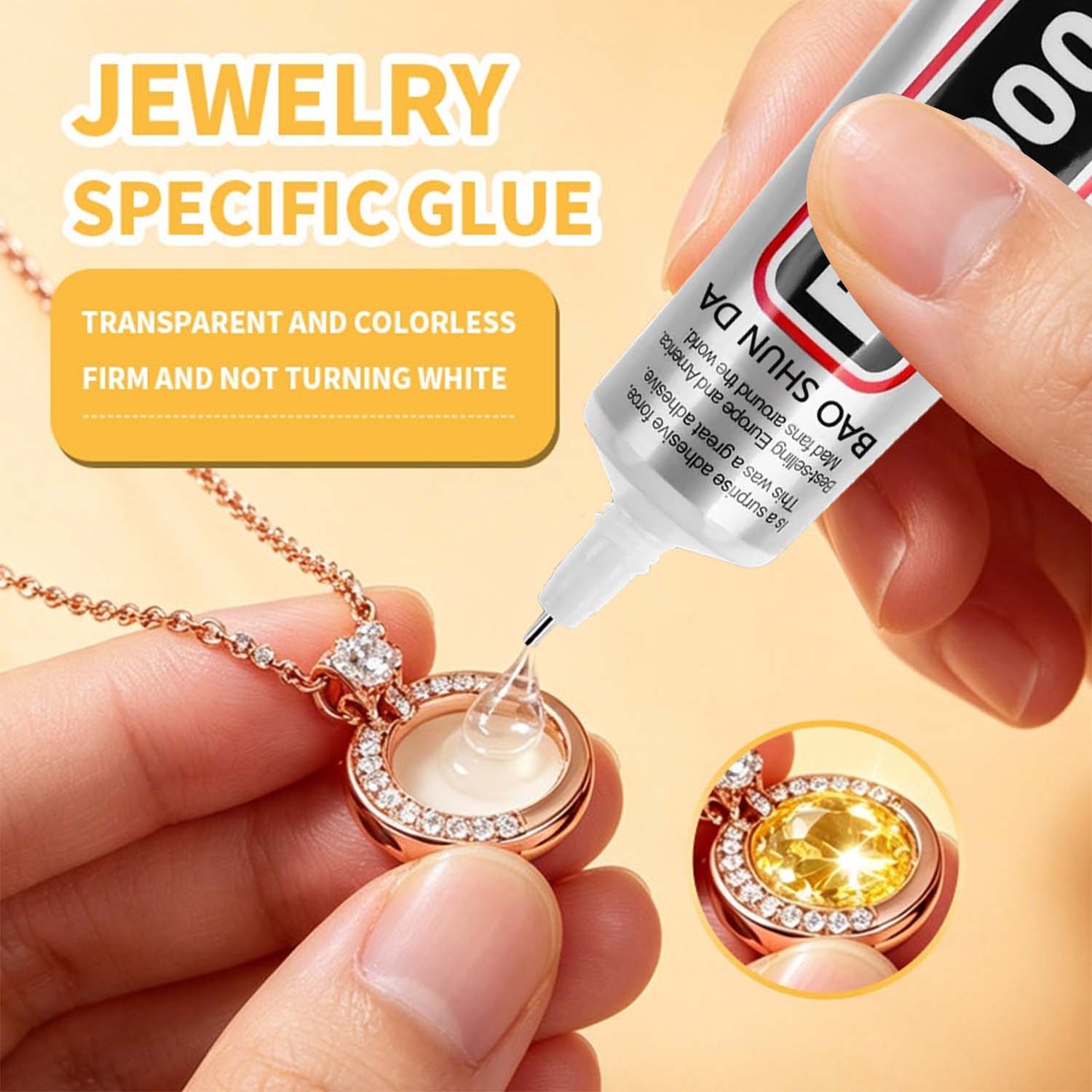 15PCS 15mL B-7000 Glue Clear A - Body Jewelry Tool ulasan dan harga