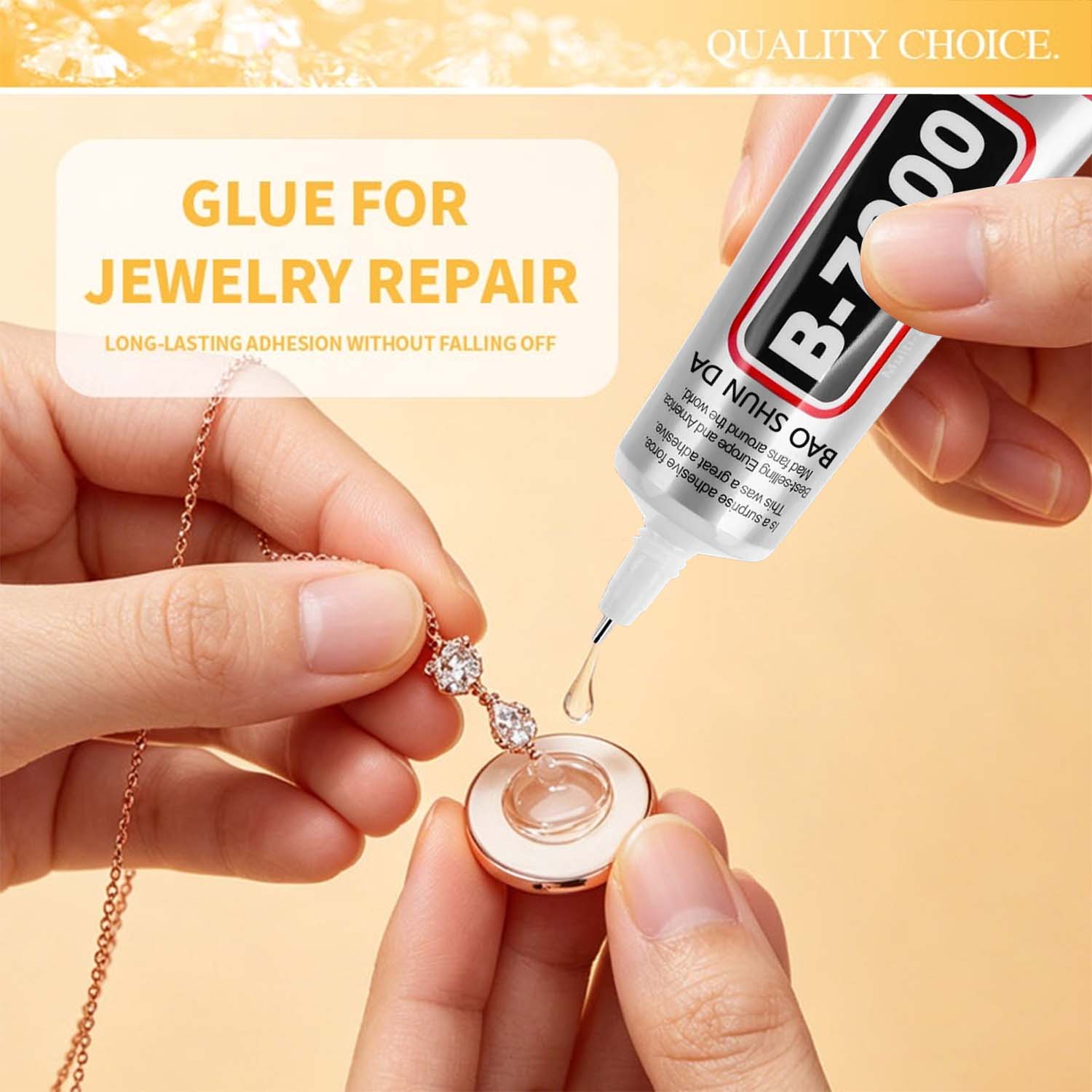 15PCS 15mL B-7000 Glue Clear A - Body Jewelry Tool ulasan dan harga