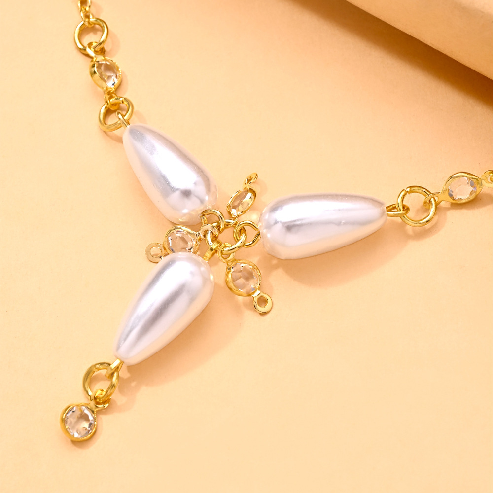 Pearl Waist Chain Body Jewelry - Body Jewelry Rhinestone ulasan dan harga