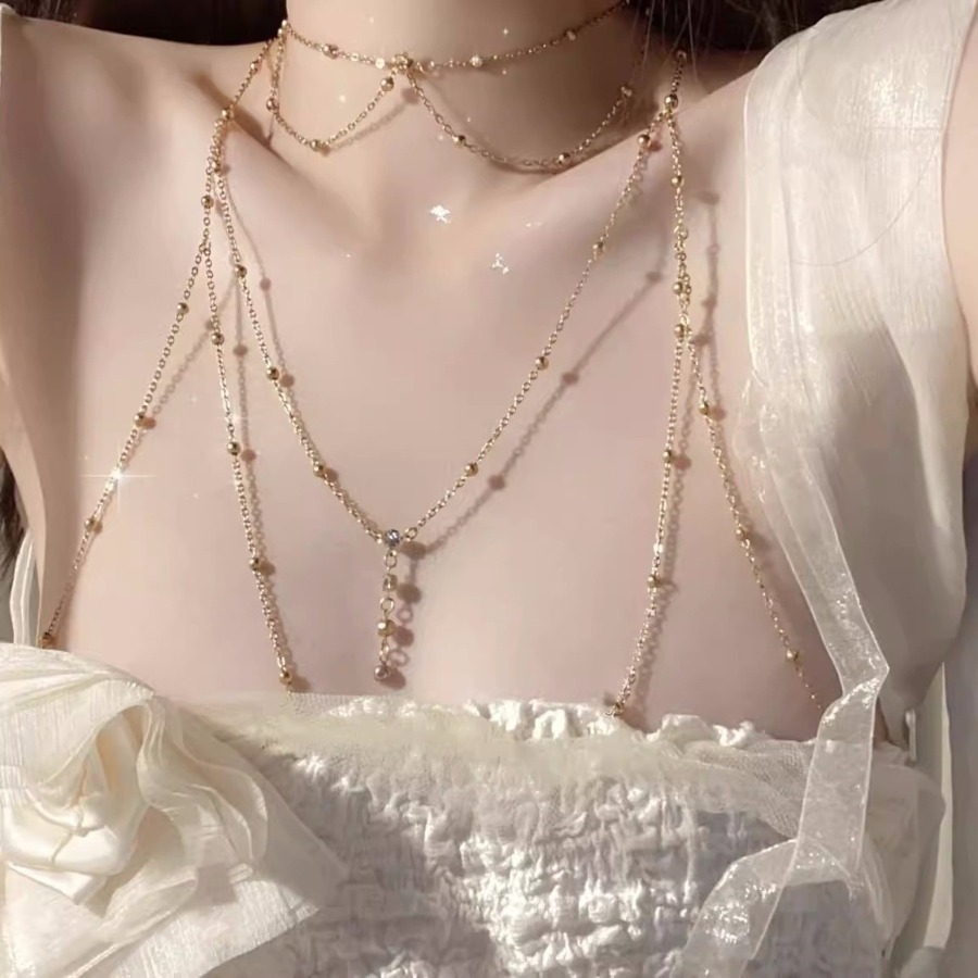Female summer cool hot girl bo - Body Jewelry Hot ulasan dan harga