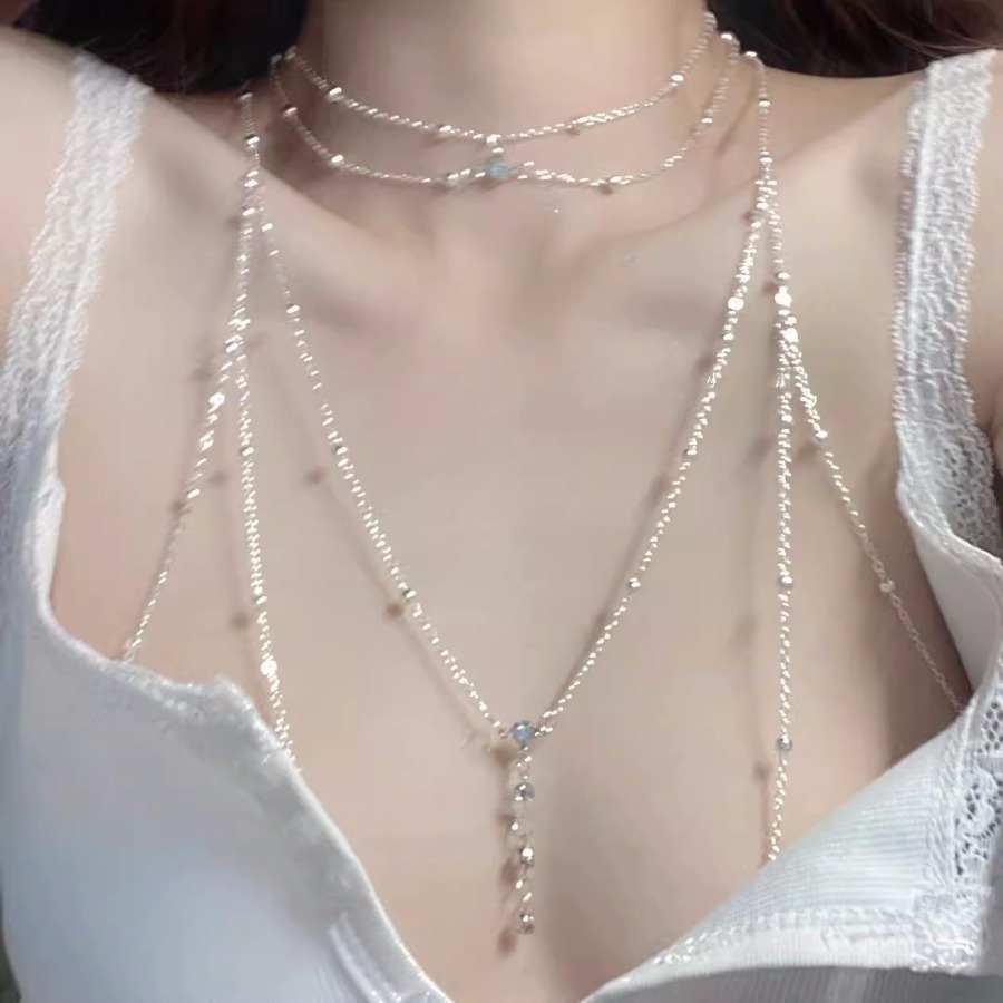Female summer cool hot girl bo - Body Jewelry Hot ulasan dan harga