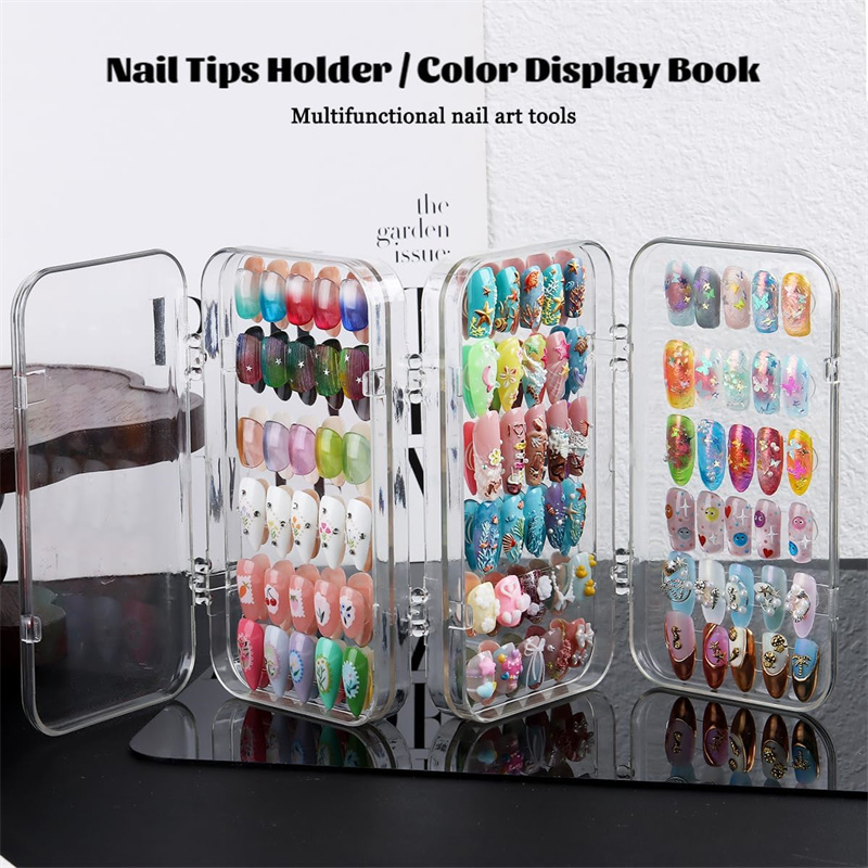 Nail Art Storage Box, Dustproo - Body Jewelry Websites ulasan dan harga