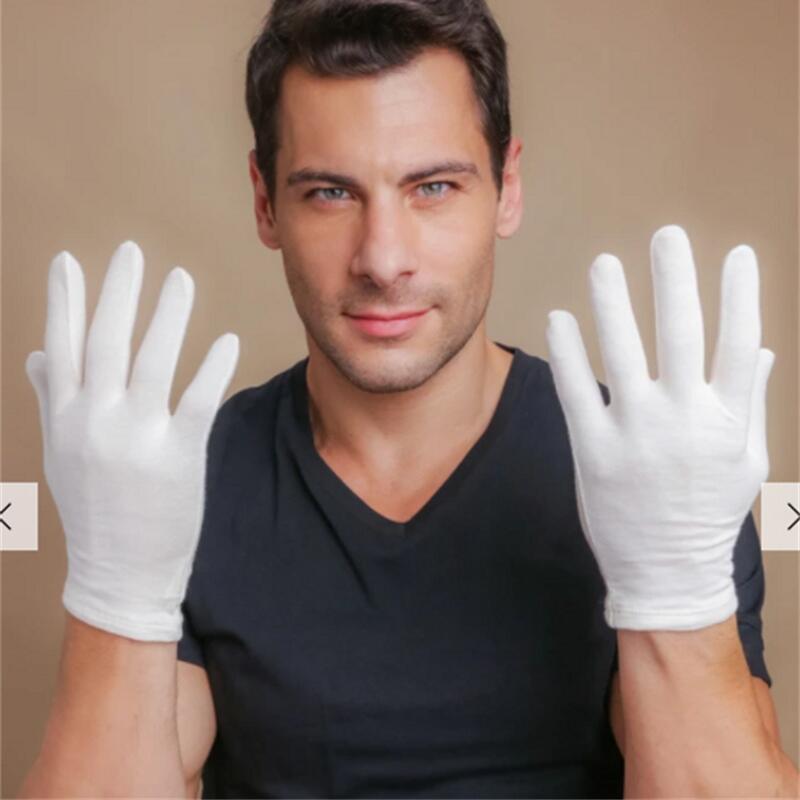 12/6 Pairs Cotton Work Gloves  - Body Jewelry Websites ulasan dan harga