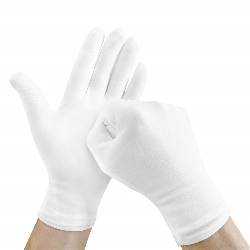 12/6 Pairs Cotton Work Gloves  - Body Jewelry Websites ulasan dan harga