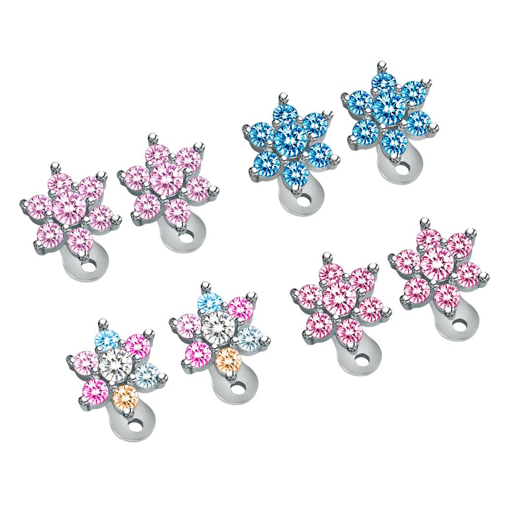Piercing Jewelry 14g AAA Cubic - Body Jewelry For Sensitive Skin ulasan dan harga