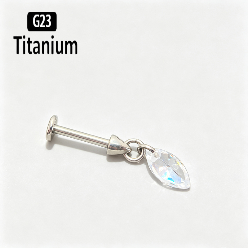 G23 Titanium Piercing Vertical - Body Jewelry Vertical Labret ulasan dan harga