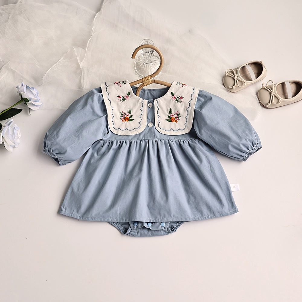 Spring Baby Clothing Solid Ple - Body Jewelry Plus ulasan dan harga