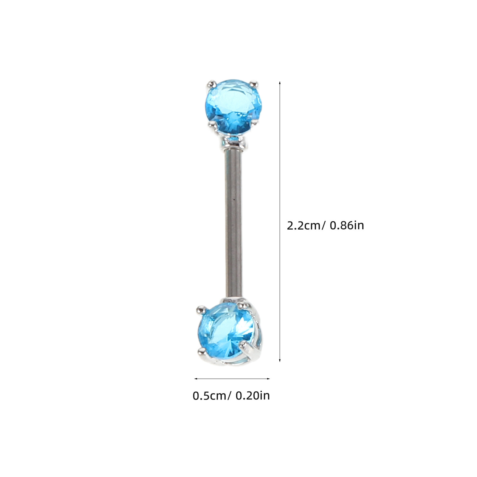 12Pcs Tongue Barbell Studs Sta - Body Jewelry For Sensitive Skin ulasan dan harga