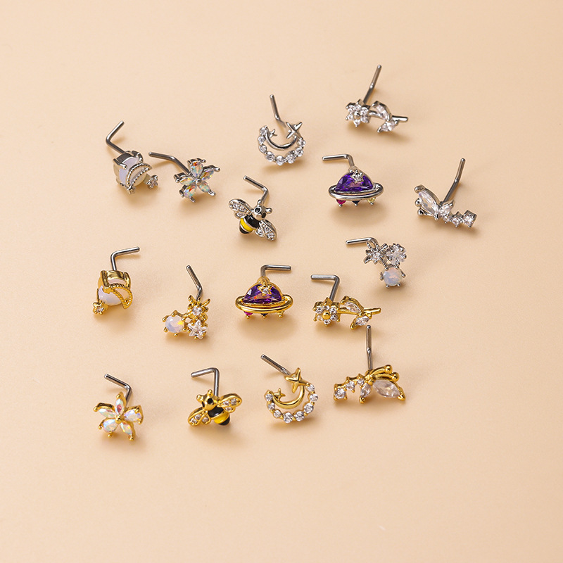 20G Fashion 316L Surgical Stai - Body Jewelry Indian ulasan dan harga