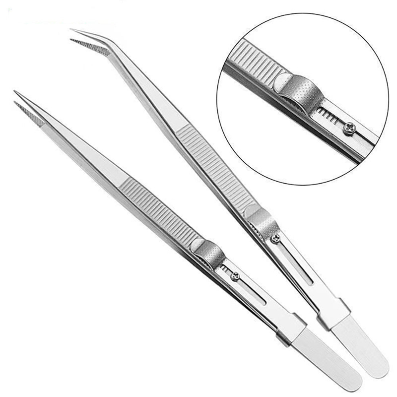 Adjustable Self Clamping Tweez - Body Jewelry Tool ulasan dan harga