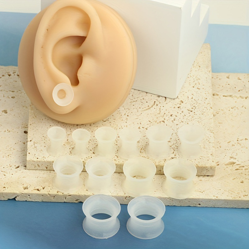 2pcs Size 3-30mm Glow-in-the-D - Body Jewelry Gauge Sizes ulasan dan harga