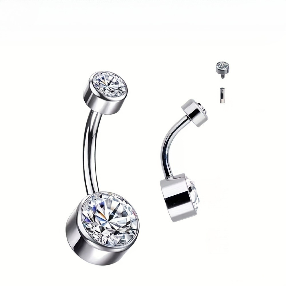 1pcs Hypoallergenic Stainless  - Body Jewelry For Sensitive Skin ulasan dan harga