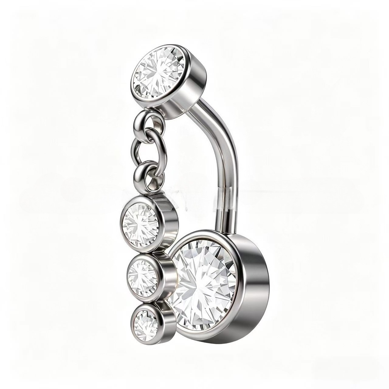 1pcs Hypoallergenic Stainless  - Body Jewelry For Sensitive Skin ulasan dan harga