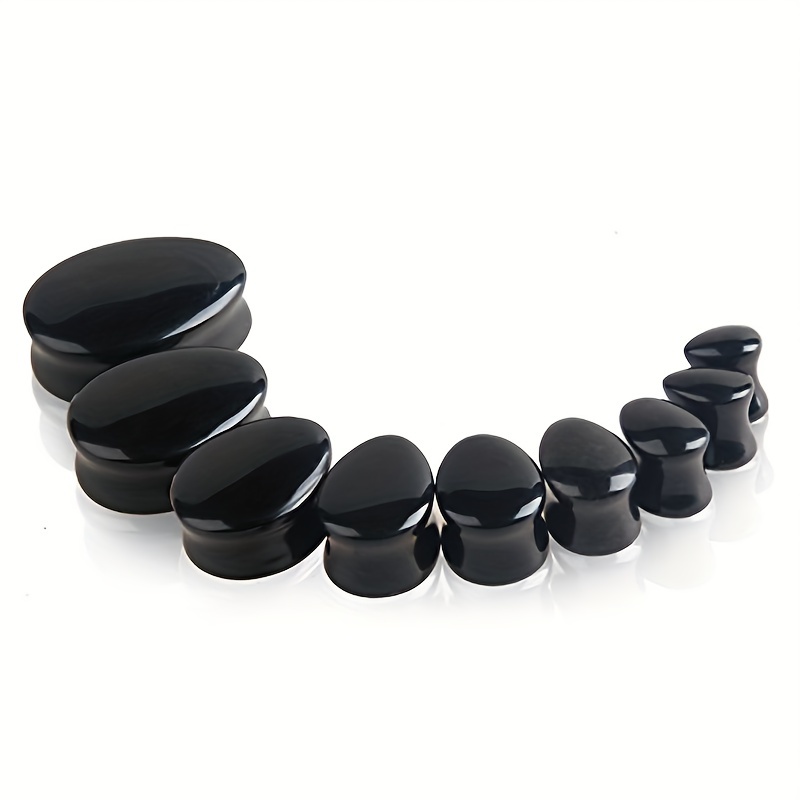 1 Pair Men's Water Drop Shape  - Body Jewelry Gauge Sizes ulasan dan harga