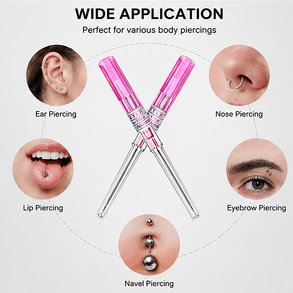 100/50/25/10/5pcs Piercing Nee - Body Jewelry Tool ulasan dan harga