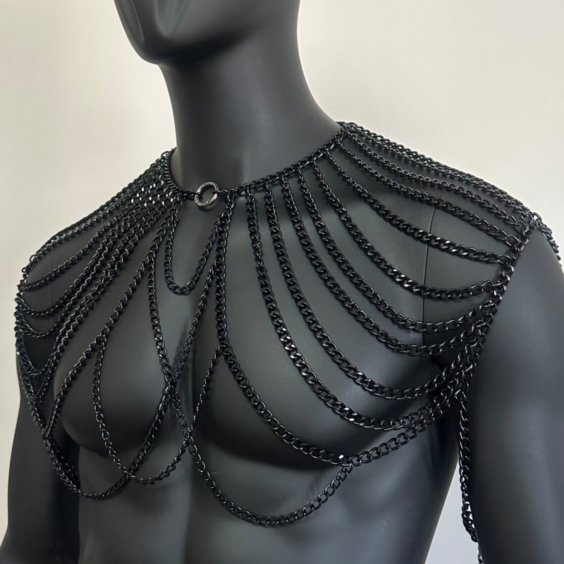 Body Chain for Men Jewelry Lan - Body Jewelry Men ulasan dan harga