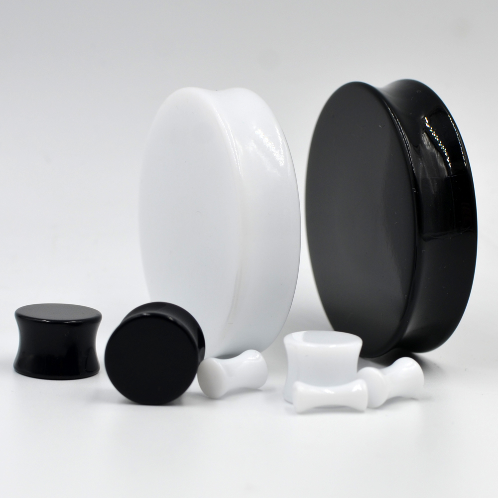 1 Pair 3mm-50mm Big Size Solid - Body Jewelry Gauge Sizes ulasan dan harga