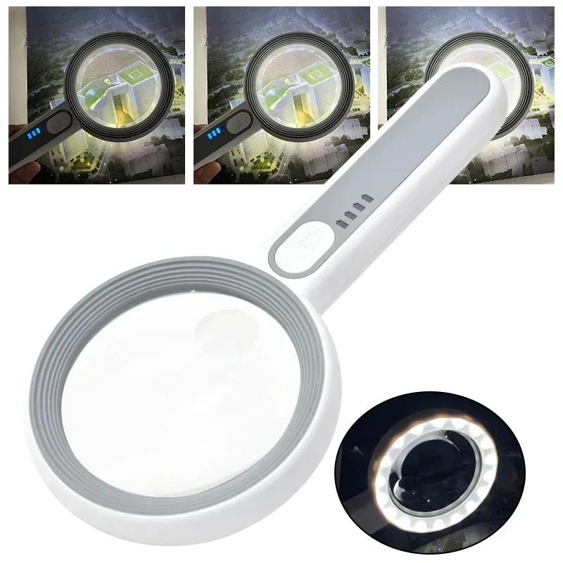 Rechargeable 12X Portable Magn - Body Jewelry Websites ulasan dan harga