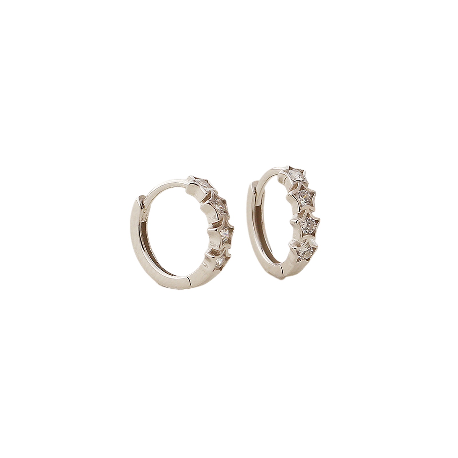 Chic Button Ring Upper Ear Ear - Body Jewelry For Sensitive Skin ulasan dan harga