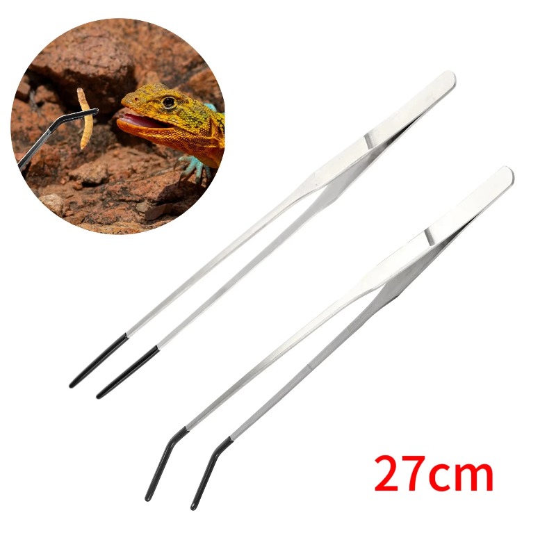 2Pcs Stainless Steel Tweezers  - Body Jewelry Tool ulasan dan harga