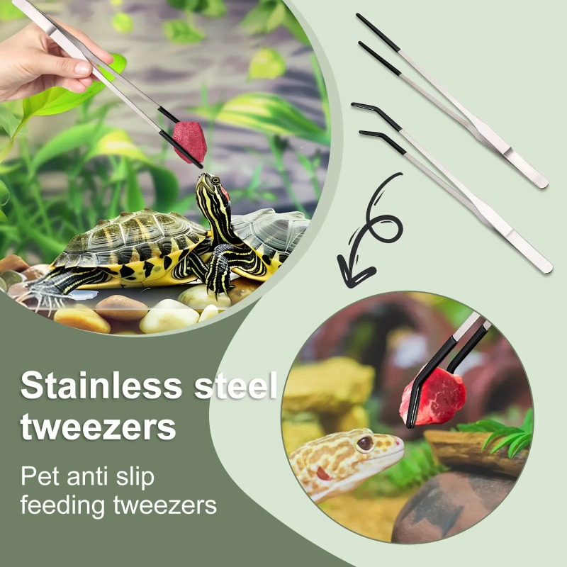 2Pcs Stainless Steel Tweezers  - Body Jewelry Tool ulasan dan harga