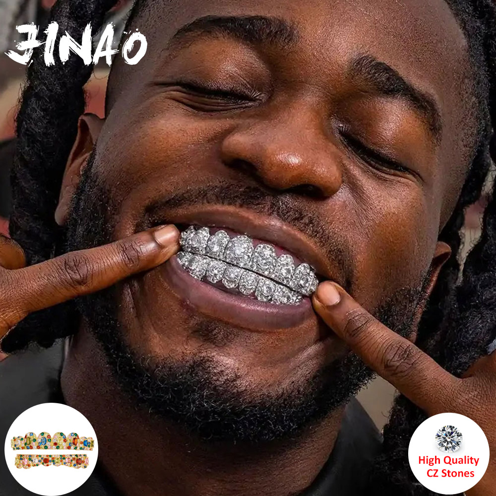 JINAO Hip Hop Full Iced Out 8  - Body Jewelry Men ulasan dan harga