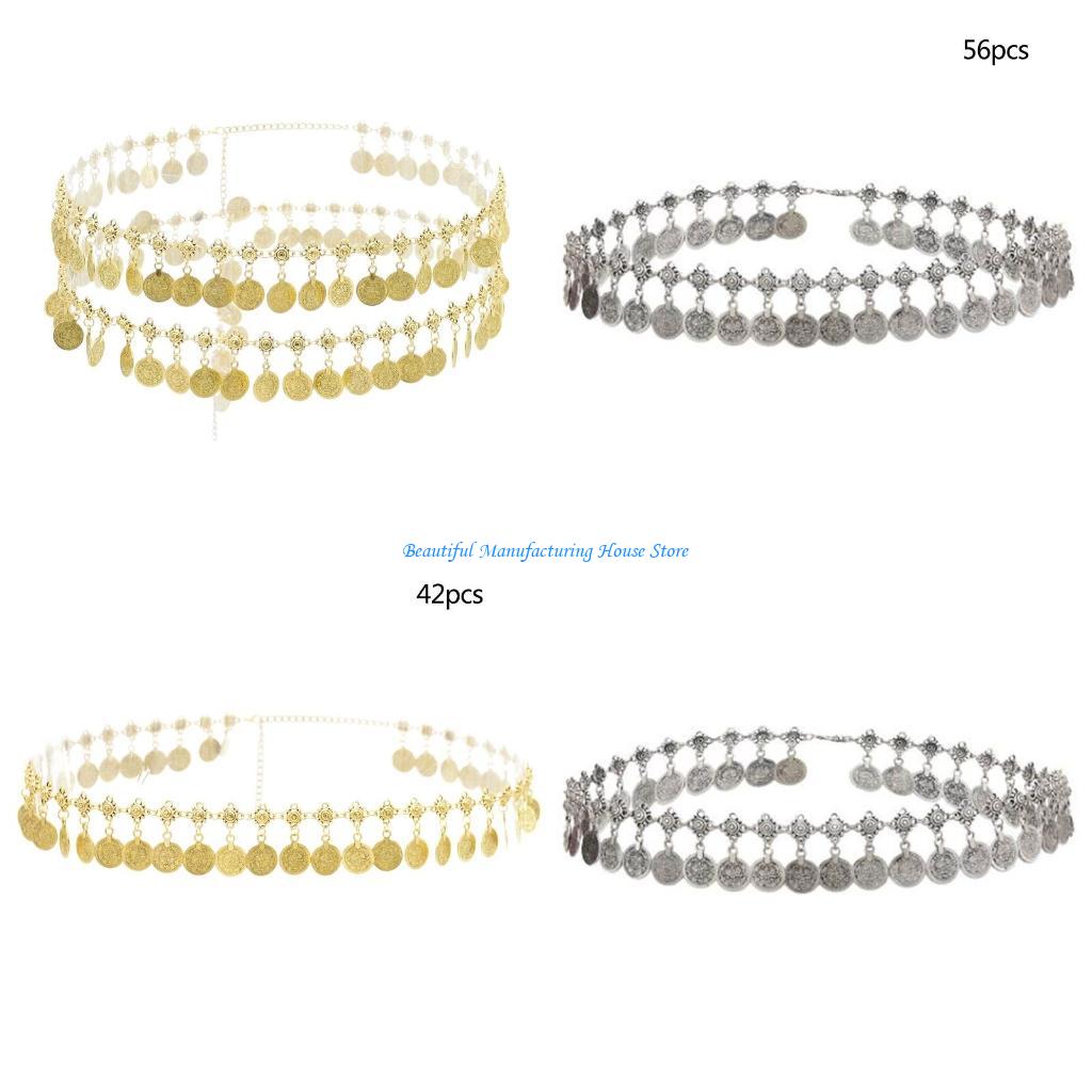 E56A Coin Belly Chain Body Cha - Body Jewelry Indian ulasan dan harga