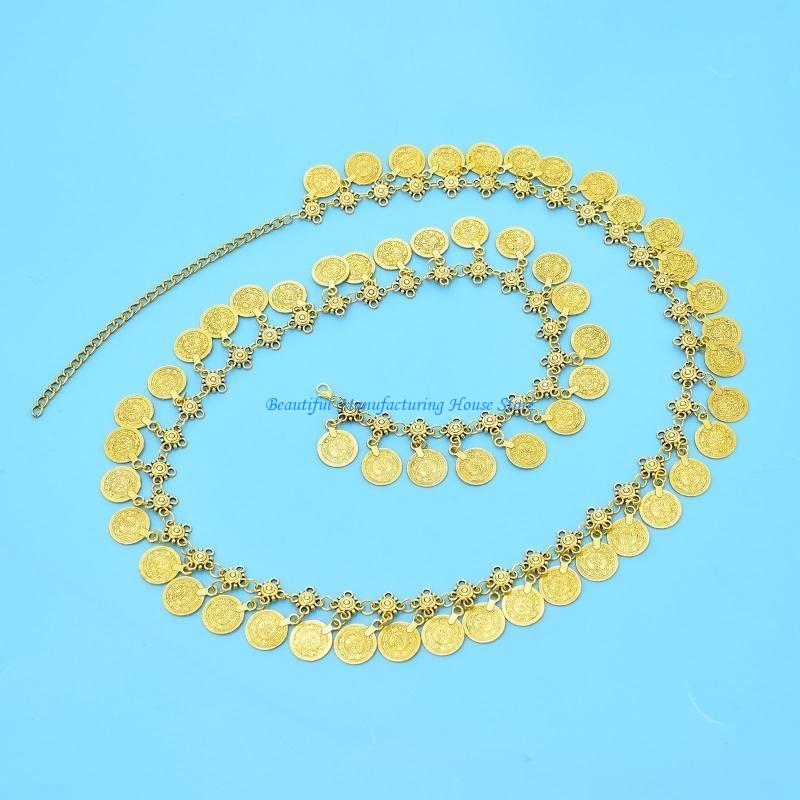 E56A Coin Belly Chain Body Cha - Body Jewelry Indian ulasan dan harga