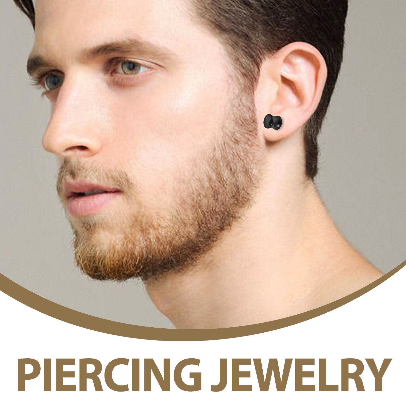 4Pairs Obsidian Ear Plugs Gaug - Body Jewelry Gauge Sizes ulasan dan harga
