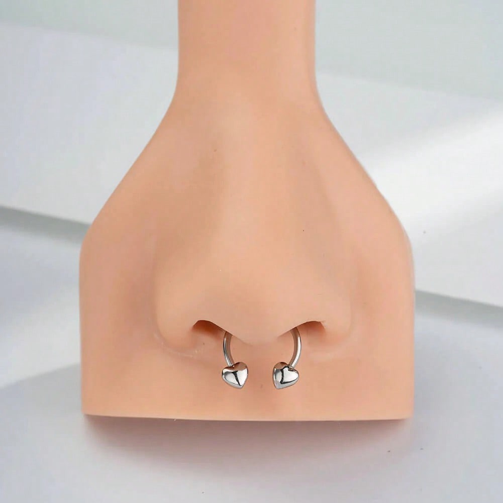 1pc 16G Stainless Steel Star H - Body Jewelry Men ulasan dan harga
