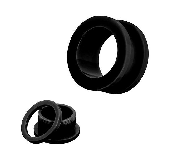 SaYao 2 Pieces Big Size Black  - Body Jewelry Gauge Sizes ulasan dan harga