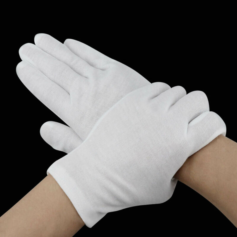 24PCS White Gloves 12 Pairs So - Body Jewelry Websites ulasan dan harga
