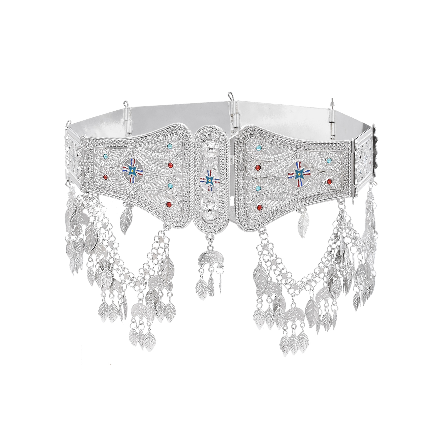 Silver Plated Moroccan Caftan  - Body Jewelry Indian ulasan dan harga