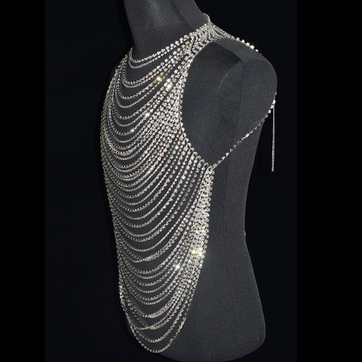 Fashion Luxurious Bling Men Wo - Body Jewelry Men ulasan dan harga